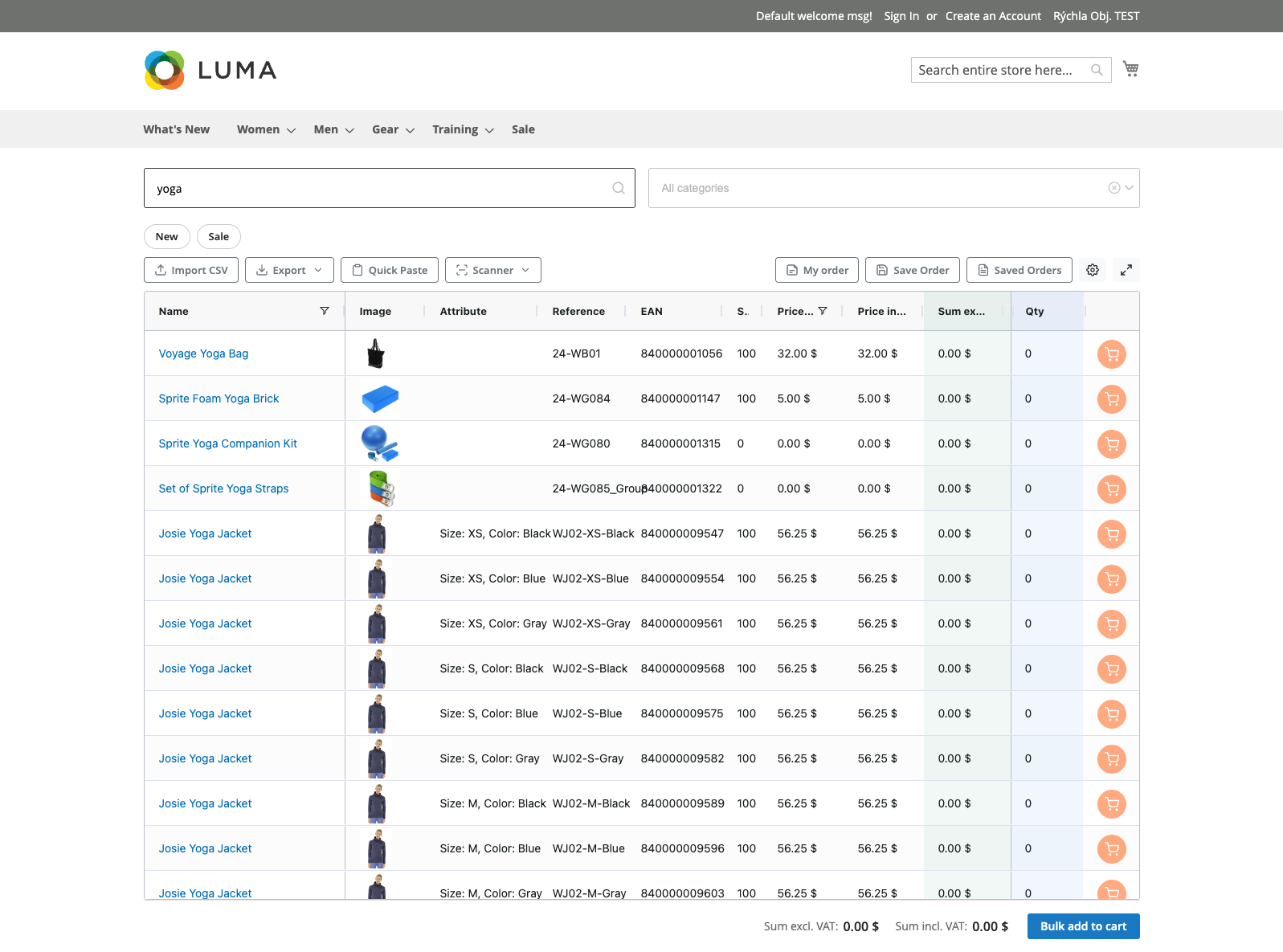 Configurable Product Variants